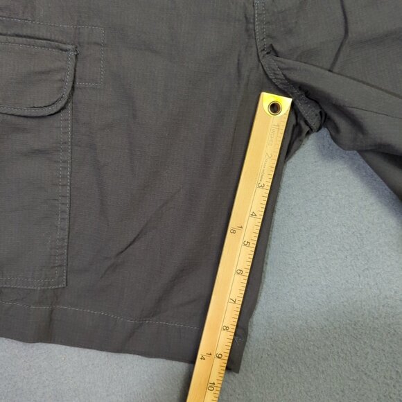 Chaps Shorts Men's 32 Gray Mechanic Cargo Casual Preppy NWT - Picture 5 of 10